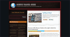 Desktop Screenshot of minutetravelguide.com